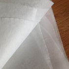 Cold Water Soluble Non Woven Fabric , Garment Dissolving PVA Interlining Fabric