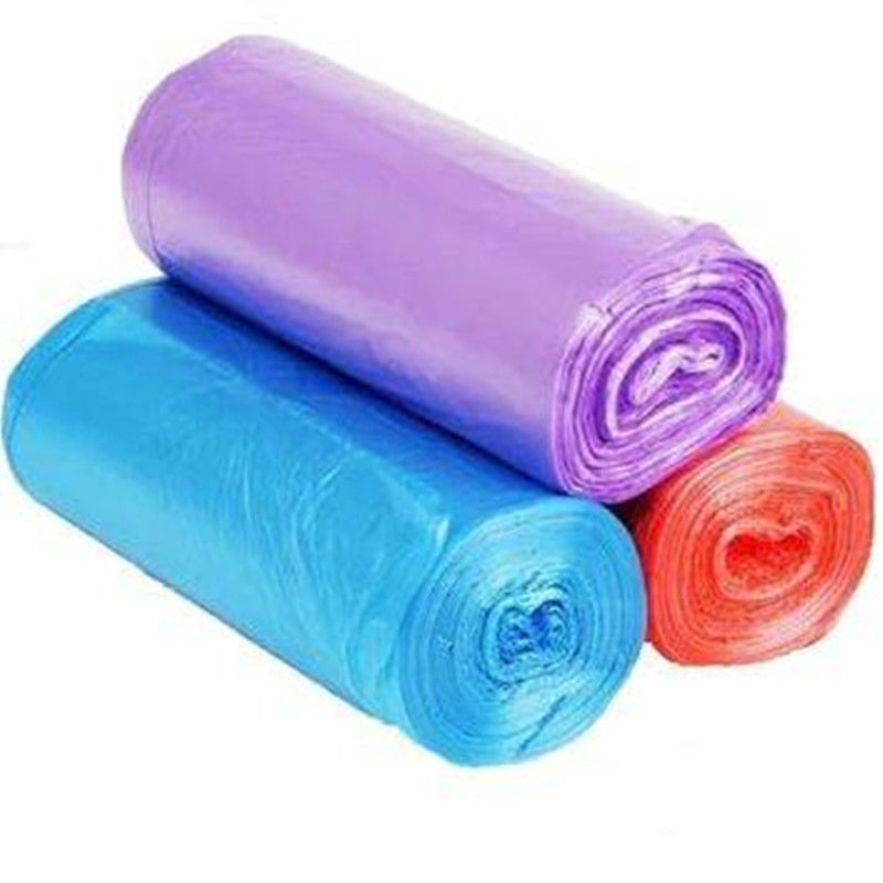 PLA Corn Starch Biodegradable Garbage Bags In Roll SGS / MSDS Certified