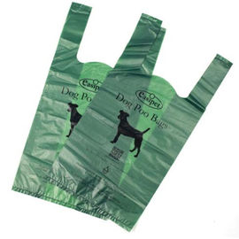 Abfall-Taschen Winkels des Leistungshebels biologisch abbaubare kompostierbare Hundemit personifiziertem Entwurf