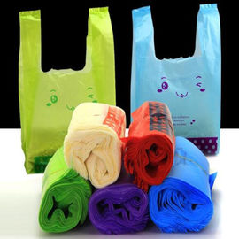 100% biologisch abbaubare Einkaufstaschen, T-Shirt kompostierbare Einkaufstüten