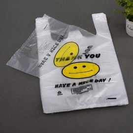 Maisstärke-biologisch abbaubare Plastikeinkaufstaschen umweltfreundliche EN13432/MSDS-Zustimmung