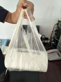 Kundenspezifische Kunststoff-PVA-wasserlösliche, 100 % biologisch abbaubare medizinische Einkaufstaschen