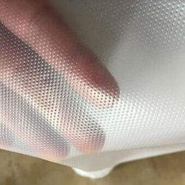 Kalter wasserlöslicher Film für Stickerei, transparenter auflösbarer Stickerei-Schutzträger PVA
