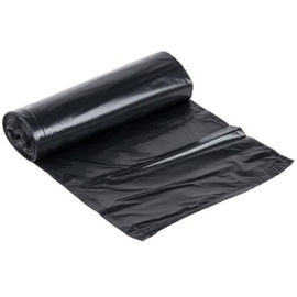 Plastik kundengebundene Abfall-Taschen-schwarze Farbe Winkels des Leistungshebels biologisch abbaubare auf Rolle