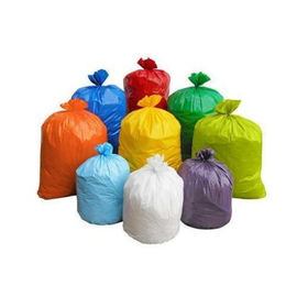 Leck-Beweis-kundenspezifische biologisch abbaubare Abfall-Taschen bunte Winkel- des Leistungshebelsplastikbehälter-Taschen